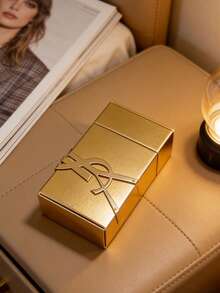 Yves Saint Laurent YSL Makeup Case Perfume Box, Free Water Gift Box, Lipstick Box, Travel Essential Makeup Bag, Convenient To Carry And Easy To Take, For Daily Outfits, Birthdays, Anniversary Parties, And Valentine's Day Gifts - Mustard Yellow - View 7