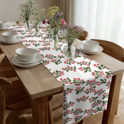 1 szt. Bieżnik na stół z abstrakcyjnym geometrycznym wzorem koła, nowoczesny, dekoracyjny obrus w paski do domu, salonu, stolika kawowego, prostokątnego stołu jadalnego, kolorowy nadruk, minimalistyczny bieżnik w stylu europejskim