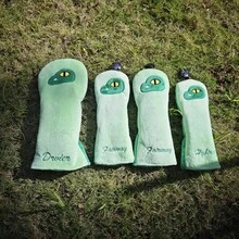 1pc New Korean Style Golf Club Cover, Unisex - Green - View 3