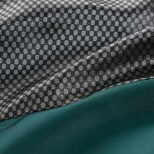 Adidas Stand-Up Collar Down Jacket, Unisex, Three Stripes, Warm, Windproof, Outdoor Duck Down Jacket. - Green - View 5