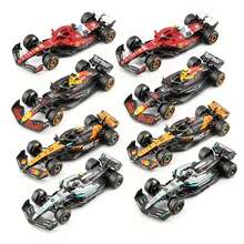 Burago Red Bull 1/64比例2025赛季F1模型车，包括红牛RB21、迈凯伦MCL39、法拉利SF25、梅赛德斯-AMG W16 E Performance。适合青少年和成人的F1收藏展示玩具。 - SF25#16 - 查看 6