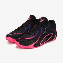 Men's Jordan Tatum 4 LEA PF Basketball Shoes, Mid-Top IR0074-003 - Coral Pink - View 5