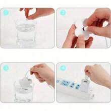 SOKANY Compact Floral Portable Humidifier, Facial Steamer. USB Powered. Compact & Portable, Tankless Design, Quiet Humidification. Auto Shut Off. Suitable For Home And Bedroom. Mini Humidifier For Living Room, Office, Car And Travel, A Creative Humidifier And Personal Care Gadget. - White - View 9