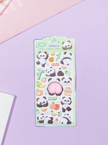 3D Cartoon Sticker Pack Including Panda, Puppy, Kitten, Monkey, Bear And More. Cute 3D Stress Relief Stickers Suitable For DIY Glitter Stickers, Phone Case Stickers, Notebook Stickers And Handmade Craft Stickers. Reusable Waterproof Stickers Great For Scrapbooking And Stationery Decoration. - Multicolor - View 9