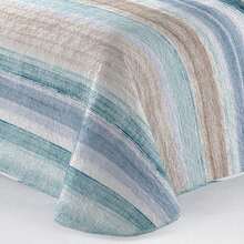 Quilt Sets - Rayas Azul-beige - View 2