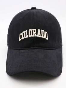 1pc Spring & Autumn Versatile Casual Cap, 2026 New Baseball Cap For Men & Women, Wide Brim, Large Head Circumference, Baseball Cap, Sun Protection, Letter Embroidery - A - View 14