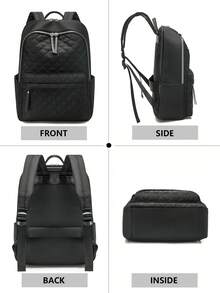 Multifunctional City Backpack | Interpreting The Aesthetics Of All-Weather Commuting, Unlocking Absolute Visual Sovereignty For Daily, Commuting And Travel Scenarios. A Set Of Equipment With Full-Function Three-Mode Matrix: The Entire Series Adopts Diamond Craft Multi-Pocket Design - Multicolor - View 4