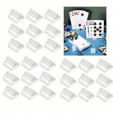 10pcs Acrylic Desktop Display Racks In 1/5/8/10-Piece Packs Are Perfect For Displaying Photos And Business Cards. Ideal For Office Workstations, Exhibitions, Parties, Desktop Decorations, Photo Album Displays, And Also As A Mini Storage Solution For Home Offices. Suitable For Family Gatherings, Holidays, Birthdays, And Mother'S Day Parties. - Multicolor - View 4