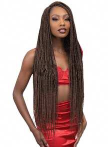 3PCS 32-Inch Pre-Stretched Braiding Hair - Smooth Yaki Texture, Flame Retardant Synthetic Fiber For All Women - Multicolor - View 4