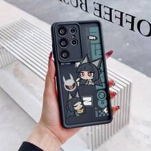 New Model Debut, 1pc Zenless Zone Zero Miyabi Hoshimi Phone Case Compatible With Galaxy S25 S24 S23 S22 S20 FE Ultra Plus 4G 5G Shockproof Soft Back Cover - Mix Color 1 - View 2