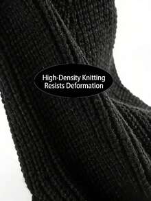 1PC Balaclava Men's Knitted Wool Hat, Autumn And Winter Hat Windproof Face Mask, Face And Neck Protection, Warm Hood And Cold Hat - Two Uses for One Hat - View 8