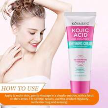 3pcs Armpit Whitening Cream, Lactacinosis Nigricans Cream | Dermatologist-Tested Retinol Cream | Suitable For Dark-Colored Body Parts Such As Armpits, Neck, Ankles, Armpits And Elbows - Multicolor - 查看 8