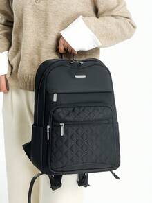 Rhombus Backpack | Interpret Commuting Aesthetics All-Weather, Unlock Absolute Visual Sovereignty In Daily Life, Carry Full Set Of Equipment For Travel, Triple Multifunctional Matrix: Equipped With Top Handle And Adjustable Shoulder Straps Across The Entire Series - Multicolor - View 6