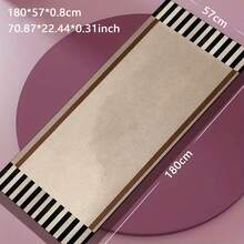 1 片 71*22 英寸瑜伽垫，多种图案可选，防滑耐用，加宽加厚，适合家庭使用、健身、瑜伽初学者训练 - 彩色 - 查看 12