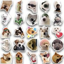 50PCS Cute And Funny Realistic Dog Stickers, Suitable For DIY Decorative Helmets, Skateboards, Phone Cases, Waterproof Stickers - Multicolor - View 10