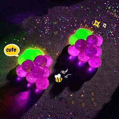 夜光魔法水雾珠，透明DIY手工创意珠，水粘珠，吊坠配件