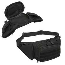 1个低调都市腰包，隐藏式EDC收纳包，可存放必需品和贵重物品，低调腰包，带安全隔层，尼龙材质 - 彩色 - 查看 5