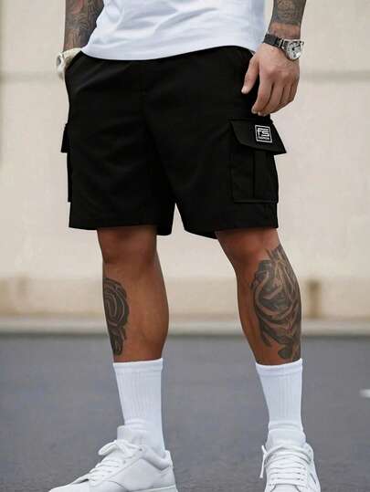 1pc Men's Outdoor Casual Cargo Pants, Multi-Pocket University Style Work Trousers, Suitable For Outdoor Travel, Gift For Boyfriend And Husband