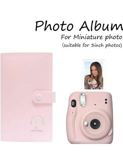 1pc 120/240 Pocket Photo Album, Photo Storage & Collection Book, Celebrity Card, Business Card, Name Card Organizer