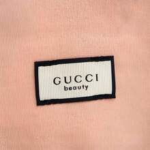 Gucci 粉色碎花抽绳包 - 大容量化妆包，女士旅行洗漱用品收纳包 - 粉色 - 查看 3