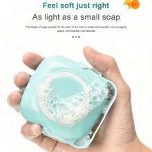 Pet Bath Brush - Dedicated Pet Bathing Tool - Silicone Bath Massage Brush Comb - Built-In Shampoo Dispenser Massage Bath Brush - Dual-Function Massage Comb And Cleaning Tool, Ergonomic Handle, Detachable Brush Head, Wet And Dry Use, Massage Silicone Bath Comb With Shampoo Storage Function - Durable Silicone Material, Harmless Materials, Convenient Bath Brush, Can Be Opened To Dispense Shampoo. - Multicolor - View 10