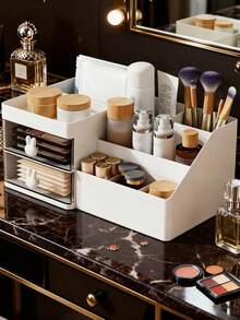 [US-Based Shipping]Large Capacity White Desktop Storage Box With Multi-Function Rabbit Design,Room,Home,Bedroom,Bathroom,House,Pink Room,Living Room Decor,Travel Stuff,Gift Bag,Gifts For Mom,Dad,Men,Friends,Teacher,Birthday,Wedding,Desk,Shelves,Accessories,Gift Boxes,Funny Gift,Storage Bag,Room Decor, Bags,Makeup Bag,Vanity,Travel,Make Up Bag,Travel Essentials,Organizer,Storage,Travel Essential,Makeup Organizer,Makeup Bags,Make Up Organizer,Organiser,Toiletry Bag,Desk Organiser,Cosmetic Bag,Makeup Pouch,Make Up Organize,Vanity Accessories,Make Up Pouch,Make Up Bags,Jewellery Box,Pouch,Makeup Brush Holder,Brush Holder,Perfume Organiser,Pouch Bag - 彩色 - 查看 5