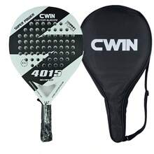 CAMEWIN Padel Racket Tennis Carbon Fiber Soft EVA Face Tennis Paddle Racquet Racket With Padle Bag Cover - Multicolor - View 21