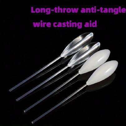 这款两只装的浮漂既可漂浮也可缓沉，防止鱼线缠绕，适合远投，并采用空气动力学设计。无论是路亚钓法还是海钓，它都是理想之选，尤其适合垂钓黑鲈。