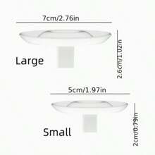 2pcs Hydroponic Flower Tools, Wave Floating Transparent Vase, Flower Arranger, Hydroponic Plant Accessories, Hydroponic Fresh Flower Floater - Flower Floating Device - View 10