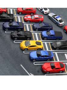 AUDI 4辆3英寸合金压铸模型车，多种车型，手感顺滑，可随意把玩，收藏玩具，节日礼物 - 彩色 - 查看 3