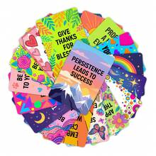 18张自我鼓励卡片 - 跨境优雅手绘插画风格，简约、积极向上、充满励志文字 - 彩色 - 查看 2