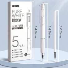 High Quality Retractable Quick-Drying Bleed-Proof Pen Set, Suitable As Student Stationery, Exam Prizes And Gifts - A - View 6