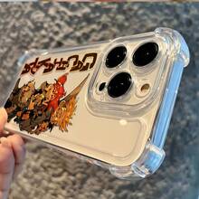 Chibi Anime Character Phone Tender Gachiakutas From Hot Comics, Suitable 17 16e 16 15 14 13 12 11 Pro X XR XSMAX 8 Plus, Transparent, Soft And Anti-Drop 17,17 Pro - 無色 - 查看 5