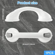 Barras de agarre para duchas, de baño sin perforaciones, ventosas de  antideslizantes, barra de agarre para bañera, soporte para niños mayores, 2/4 Uds. ICEQ - 28,6 x 8,8 x 8,5 cm - Ver 10