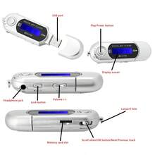 Portable Classic Music MP3 USB Player With LCD Screen FM Radio Voice Memory Card 32GB - Default - View 4