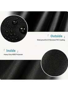 Heavy-Duty Oxford Folding Chair Cover | Adjustable Drawstring, Reusable (Cover Only) - A - View 5