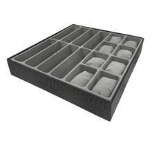 Organizer Tray For Drawer, Holds 8 Watches And 8 Glasses - Xám - Xem 2