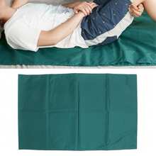 Patient Sliding Sheet Multifunction Patient Transfer Cloth for Caregiver Bedridden Elderly Green140x68cm / 55.1x26.8in - 140*68cm - Ver 7