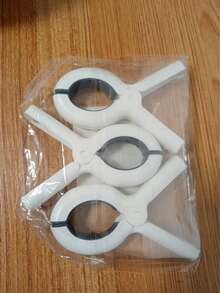 3/6pcs Beach Towel Clips With Strong Anti-Rust Springs, Heavy Duty Towel Clips, Plastic Laundry Clothes Pins Clip To Keep Your Towel, Clothes, Blankets To Dry On Clothesline And Hanging Rack - Multicolor - View 7