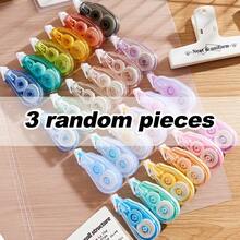 Correction Tape 3/6/12 PCS, For Smooth Error Covering, School Exams & Office Documents, Suitable For School And Office Household Items Back To School - Sets - View 15