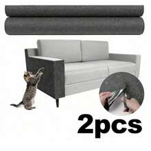 Cat Scratch Couch Furniture Protector, Adhesive Cat Scratch Pad Deterrent For Furniture, DIY Climbing Cat Scratcher Couch Protector From Cat Claws Furniture Protectors From Cats Scratching 2PCS - 40*100cm - 查看 12