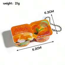 2026新款酸奶钥匙扣，逼真柔软挤压玩具，减压吊坠，慢回弹挤压解压玩具，适合学生背包钥匙扣，生日礼物、理想礼物、惊喜礼物、节日礼物、万圣节礼物、圣诞节礼物、情人节礼物、礼品、玩具（链条随机） - 彩色 - 查看 11