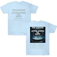 TheWeeknd After Hours Til Dawn Europe 2026 Tees Graphic T Shirts Women Men Hip Hop T-Shirt  Style Clothes Cotton T-Shirts - Black - View 5