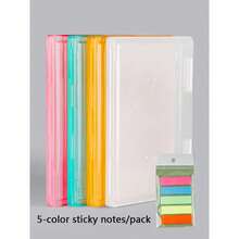 A4 File Box, PP Plastic Box, Multi-Function Filing Box For Documents, Receipts, Transparent Storage Box, Factory - Multicolor - View 2