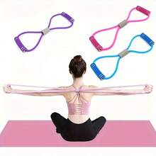 Foot Resistance Band, Suitable For Multiple Body Parts, Home Elastic Pull Rope Foot Resistance Band - Elastic Pull Rope, Suitable For Home Workouts, Yoga Enthusiasts, Improve Flexibility, Maintain Perfect Figure, Resistance Band - Multicolor - View 9