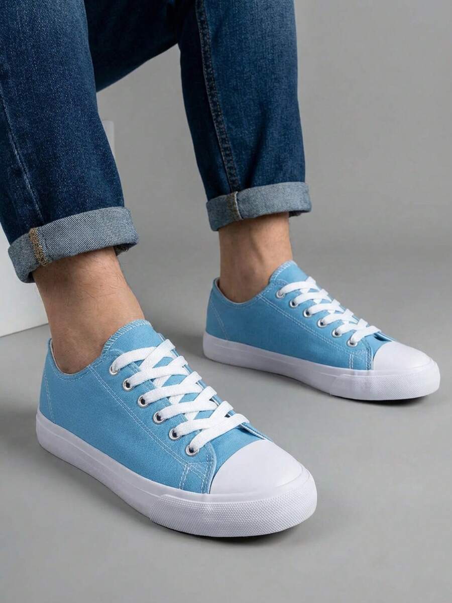 Men Sneakers - Blue - View 1