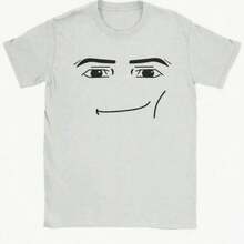 Anime Robot Robloxs Face T-Shirts Women Fun Tees Crew Neck Short Sleeve T Shirts Women Clothing Harajuku T Shirts Tee Summer Tops] - 款式8 - 查看 1