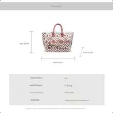 Large Beach Handbag, New Design, Striped Canvas Handbag With Tassels – Shoulder Bag – Women's Handbag – Gift Idea - 淺粉色 - 查看 4