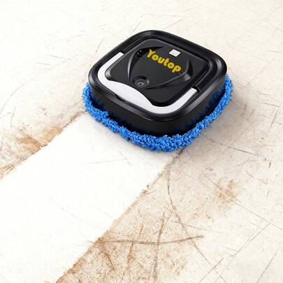 Automatic Spray Sweeping Robot Intelligent Mopping Machine Fully Automatic Mop Cleaner For Wet And Dry Use, Wet And Dry Cleaning, Modern Mop, Space-Saving Cleaner, Microfiber Mop, Efficient Cleaning, Apartment Living, Cleaning Enthusiast