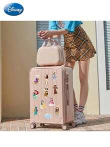 Disney 50张官方公主系列防水卡通贴纸，可用于装饰水瓶、电脑、保险杠、卧室、橱柜、汽车、滑板、手机、头盔等。适合作为生日礼物、复活节彩蛋填充物、圣诞袜填充物和派对礼品。 - DSN-006 - 查看 8